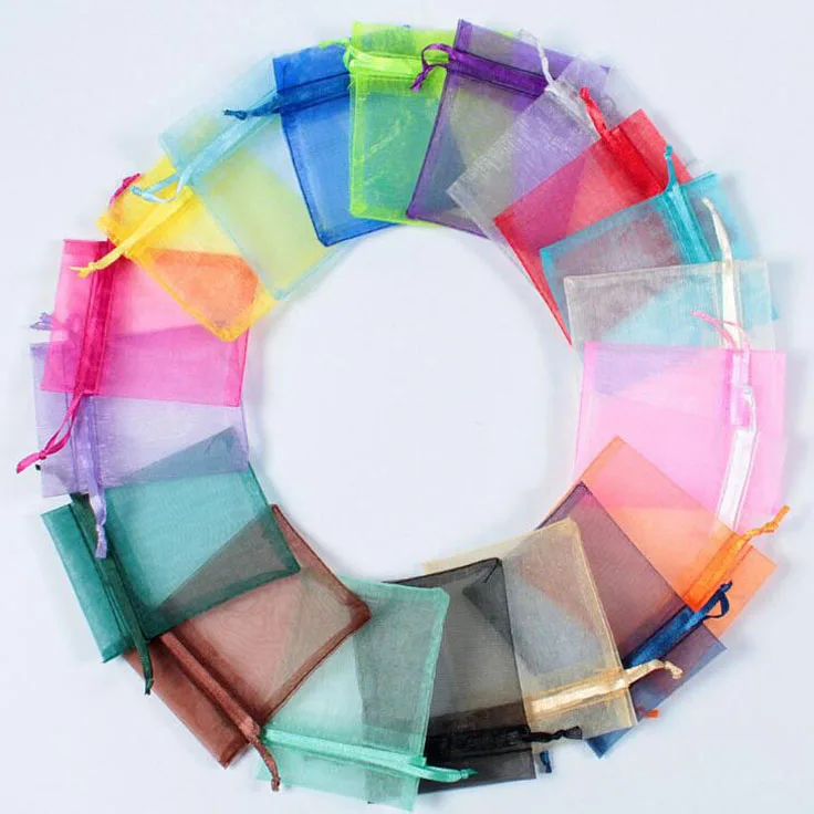 500 Pcs/lot Wholesale 9x12cm Multi Colors Drawstring Organza Bags Jewelry Bags Christmas Packing Pouch Wedding Candy Bags
500 Pcs/lot Wholesale 9x12cm Multi Colors Drawstring Organza Bags Jewelry Bags Christmas Packing Pouch Wedding Candy Bags