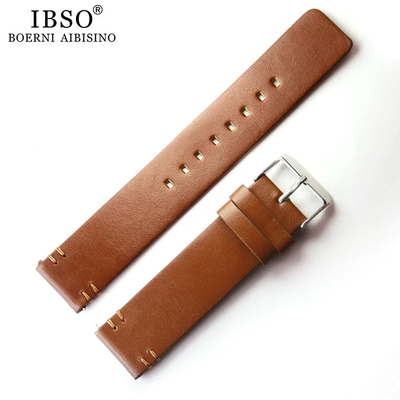 1pcs 20mm IBSO Black Brown Watch Bands Strap Watchband Leather Men Women Genuine Leather Watch Belt reloj For Gift
1pcs 20mm IBSO Black Brown Watch Bands Strap Watchband Leather Men Women Genuine Leather Watch Belt reloj For Gift