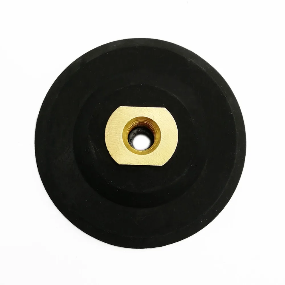DIATOOL 4 Inch M14 Thread Rubber Backer Sandpaper Holder For Polishing Pads Sanding Pad Disc Soft 100mm Backing Pads
DIATOOL 4 Inch M14 Thread Rubber Backer Sandpaper Holder For Polishing Pads Sanding Pad Disc Soft 100mm Backing Pads