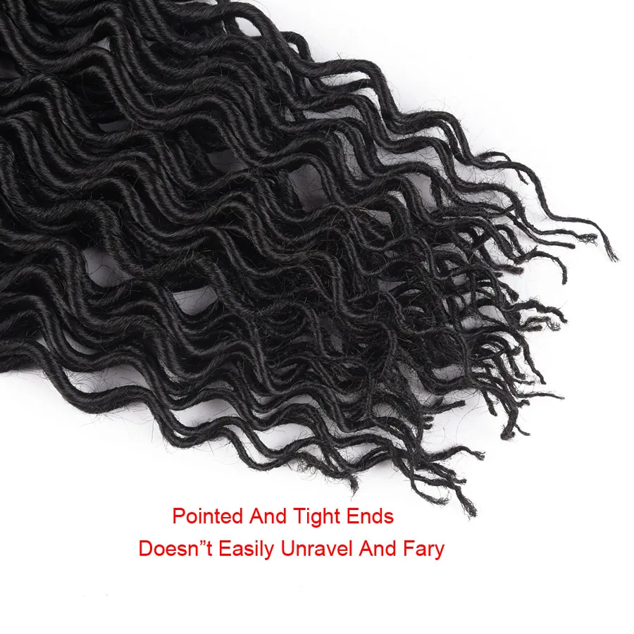 TOMO 24 Strands Curly Crochet Hair Twist Braids Faux Locs Hair Extensions 18Inch Synthetic Braiding Hair 1-10 Packs Red Brown
TOMO 24 Strands Curly Crochet Hair Twist Braids Faux Locs Hair Extensions 18Inch Synthetic Braiding Hair 1-10 Packs Red Brown