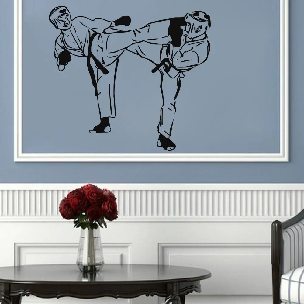 Sports Taekwondo Wall Decal Removable Living Room Sofa Background Vinyl Art Sticker Kids Boys Room Decor Wall Sticker M-129
Sports Taekwondo Wall Decal Removable Living Room Sofa Background Vinyl Art Sticker Kids Boys Room Decor Wall Sticker M-129