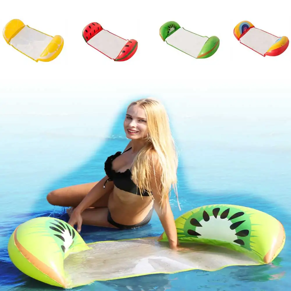 2019 New Swimming air mattress summer recliner inflatable floating bed with net fruit water hammock lounge chair water sports
2019 New Swimming air mattress summer recliner inflatable floating bed with net fruit water hammock lounge chair water sports