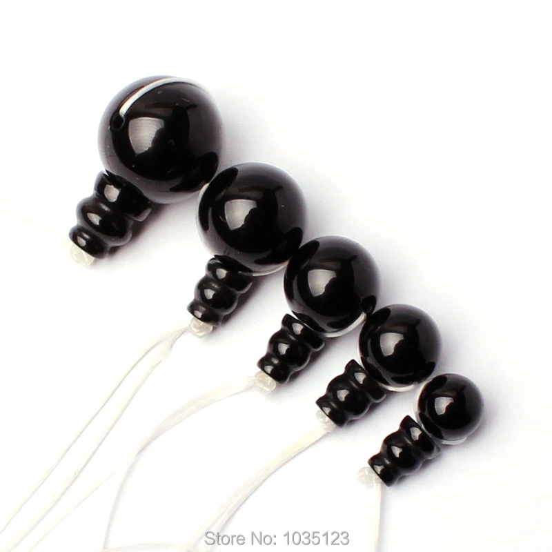 Smooth Natural Black Agates Round 8/10/12/14/16mm Tibet Guru Creative Jewellery Making Loose Beads 5 Set wj302
Smooth Natural Black Agates Round 8/10/12/14/16mm Tibet Guru Creative Jewellery Making Loose Beads 5 Set wj302