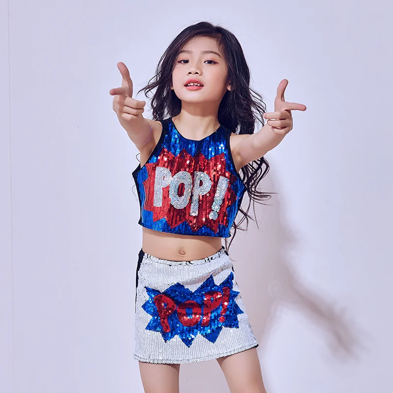 Одежда для танцев для девочек; Детские костюмы для джазовых танцев; Комплект в стиле хип-хоп; Свободная Корейская версия; Без рукавов с блест...
Одежда для танцев для девочек; Детские костюмы для джазовых танцев; Комплект в стиле хип-хоп; Свободная Корейская версия; Без рукавов с блест...