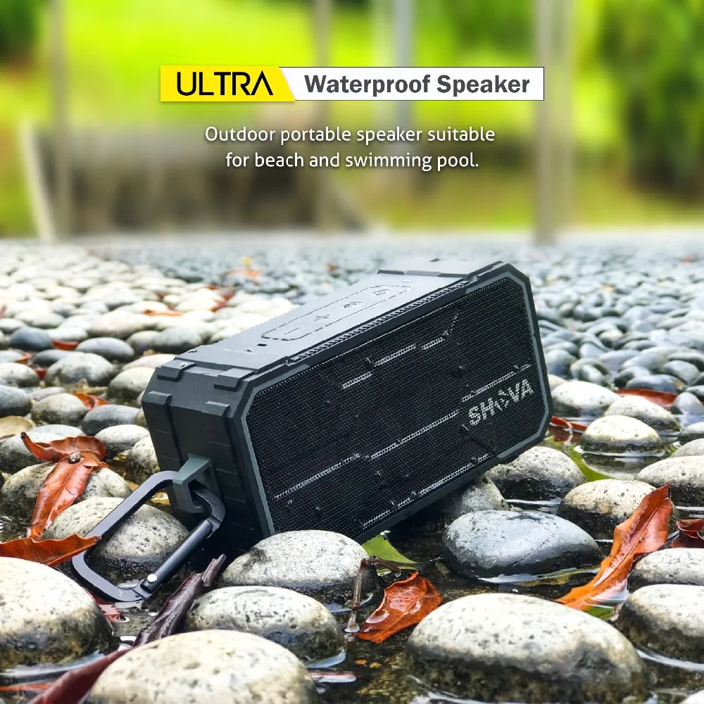 Wireless Bluetooth Speaker, Outdoor Portable Stereo Speaker, Built-In Dual Driver Speakerphone, Handsfree Calling, IPX6,SD Card
Wireless Bluetooth Speaker, Outdoor Portable Stereo Speaker, Built-In Dual Driver Speakerphone, Handsfree Calling, IPX6,SD Card