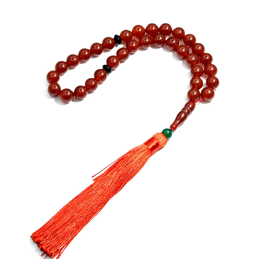 Wholesale Muslim Taisbyha agate 33 rosary 8mm 10mm Dark Red agate ball Subhah counter Crimson agate 33 beads Free Shipping
Wholesale Muslim Taisbyha agate 33 rosary 8mm 10mm Dark Red agate ball Subhah counter Crimson agate 33 beads Free Shipping