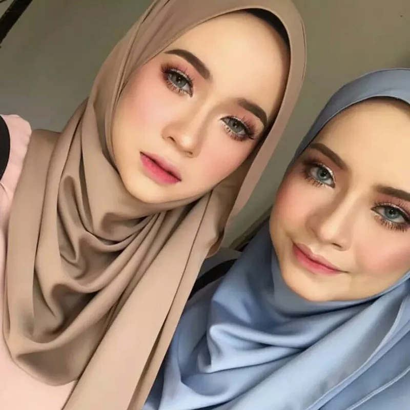 JTVOVO RUNMEIFA 2021 New Muslim Women Silk Hijab Islamic Satin Silk Thin Headscarf Indian Head Wrap Scarf Shawl Cap Wrap Turban
JTVOVO RUNMEIFA 2021 New Muslim Women Silk Hijab Islamic Satin Silk Thin Headscarf Indian Head Wrap Scarf Shawl Cap Wrap Turban