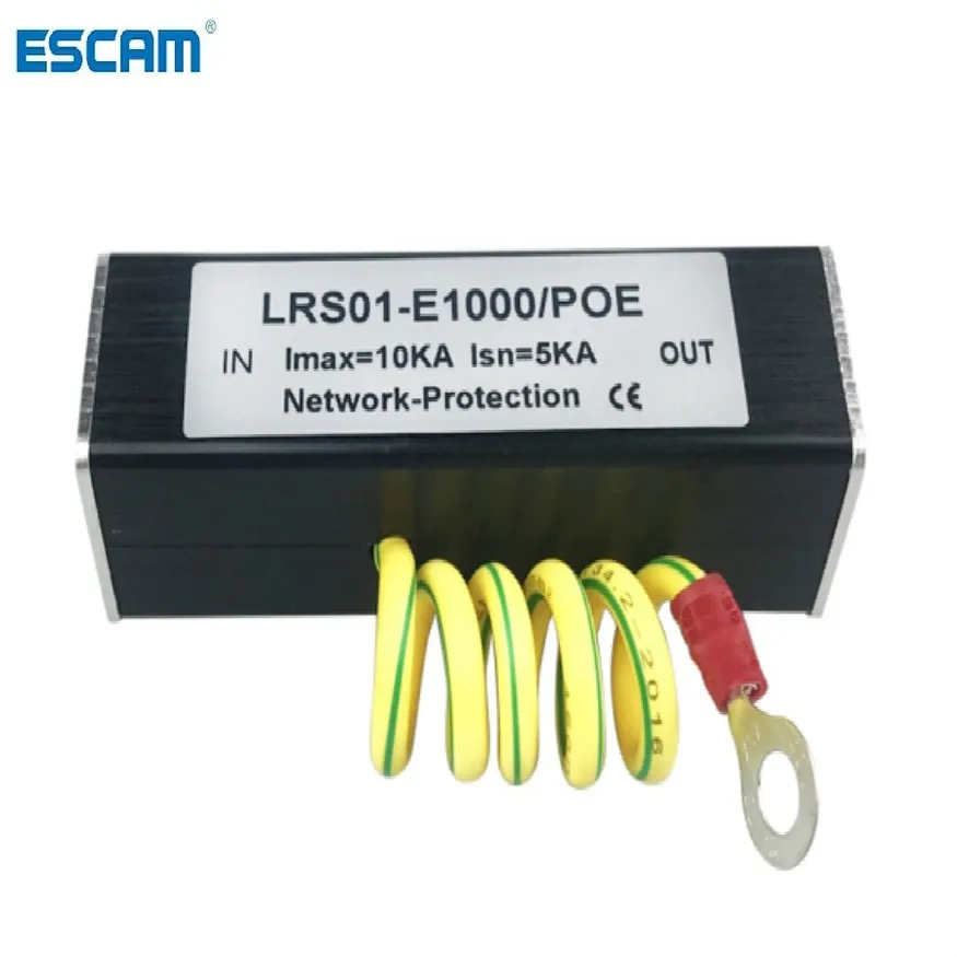 100/1000M POE IP Camera Network POE Switch RJ45 & POE Surge Protector Protection device Lightning Arrester SPD 1000M Ethernet
100/1000M POE IP Camera Network POE Switch RJ45 & POE Surge Protector Protection device Lightning Arrester SPD 1000M Ethernet