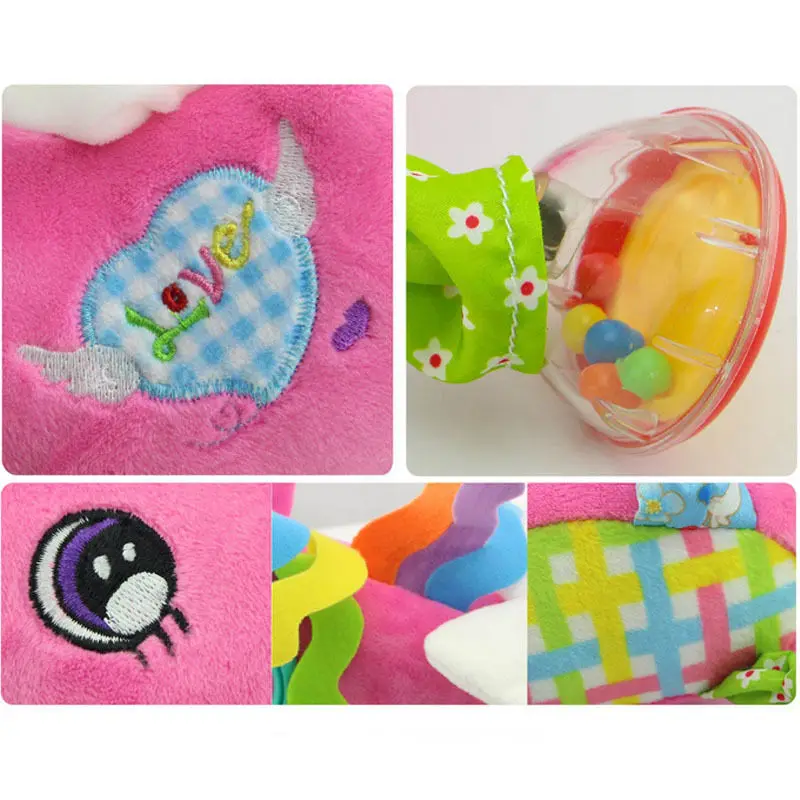 Cute Animal Horse Bed Bell Decor Toys Infant Baby Development Soft Animal Handbells Rattles Handle Funny Toys
Cute Animal Horse Bed Bell Decor Toys Infant Baby Development Soft Animal Handbells Rattles Handle Funny Toys
