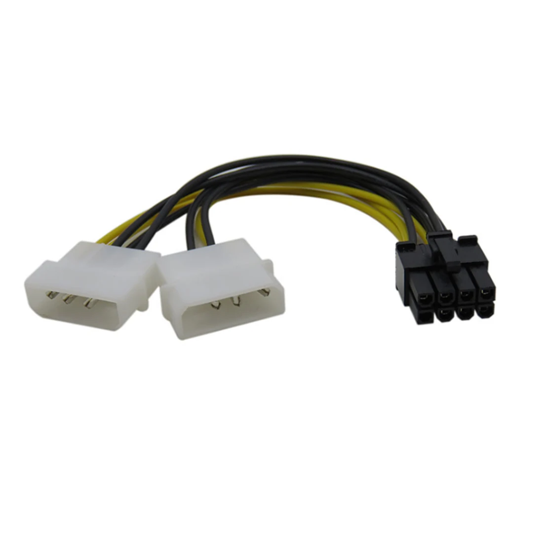 Cable adapter 1pcs 2 ide Dual 4pin Male to 8 Pin Female ide Power Cable Adapter Connector For Video Card
Cable adapter 1pcs 2 ide Dual 4pin Male to 8 Pin Female ide Power Cable Adapter Connector For Video Card