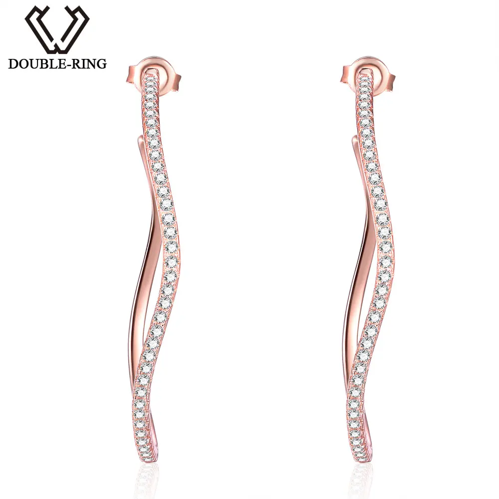 DOUBLE-R 1.33ct Genuine Natural White Topaz fine Jewelry Hoop Earrings 925 Sterling Silver Earrings for Women
DOUBLE-R 1.33ct Genuine Natural White Topaz fine Jewelry Hoop Earrings 925 Sterling Silver Earrings for Women