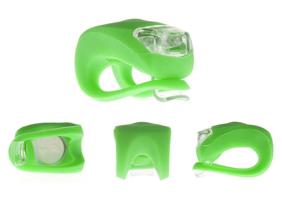 1PC Silicone Bike Bicycle Cycling Head Front and Rear Silicone LED Bike Light Set Bike Headlight Waterproof Warning Light
1PC Silicone Bike Bicycle Cycling Head Front and Rear Silicone LED Bike Light Set Bike Headlight Waterproof Warning Light