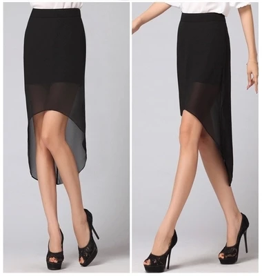 customize Women Summer Style Sexy Plus Size 3XS-8XL Black/White/Red/Grey skirt High Low Mid-calf Long Chiffon pencil Skirts
customize Women Summer Style Sexy Plus Size 3XS-8XL Black/White/Red/Grey skirt High Low Mid-calf Long Chiffon pencil Skirts