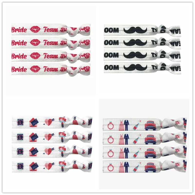 10 Colors 30pcs Bride Diamond Ring Wedding Car Dress Prints Elastic Knotted Hair Tie Bracelet Bangle Ponytail Hair Accessories
10 Colors 30pcs Bride Diamond Ring Wedding Car Dress Prints Elastic Knotted Hair Tie Bracelet Bangle Ponytail Hair Accessories