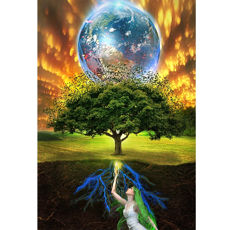 5D DIY Diamond Painting Tree Diamond Painting Cross Stitch Colorful Dream Tree Diamond Square Drill Rhinestone Home Decoration
5D DIY Diamond Painting Tree Diamond Painting Cross Stitch Colorful Dream Tree Diamond Square Drill Rhinestone Home Decoration