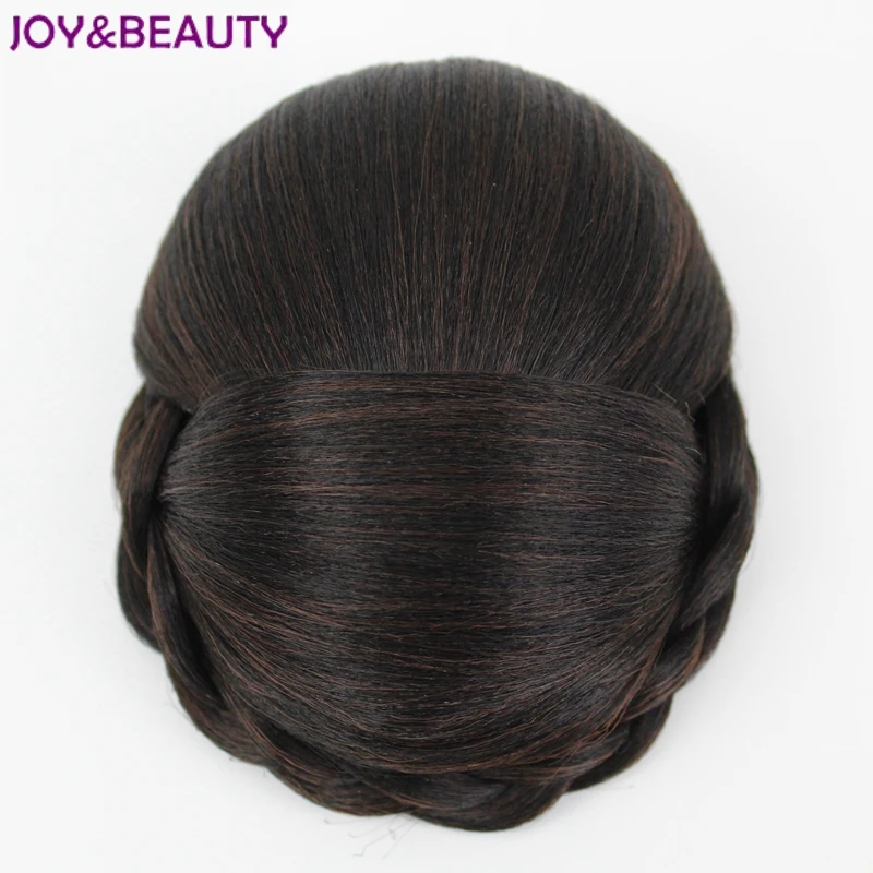 JOY&BEAUTY Synthetic Hair Braided Chignon Clip In Hair Bun Womens Donut Roller Hair Piece High Temperature Fiber 6Colors
JOY&BEAUTY Synthetic Hair Braided Chignon Clip In Hair Bun Womens Donut Roller Hair Piece High Temperature Fiber 6Colors