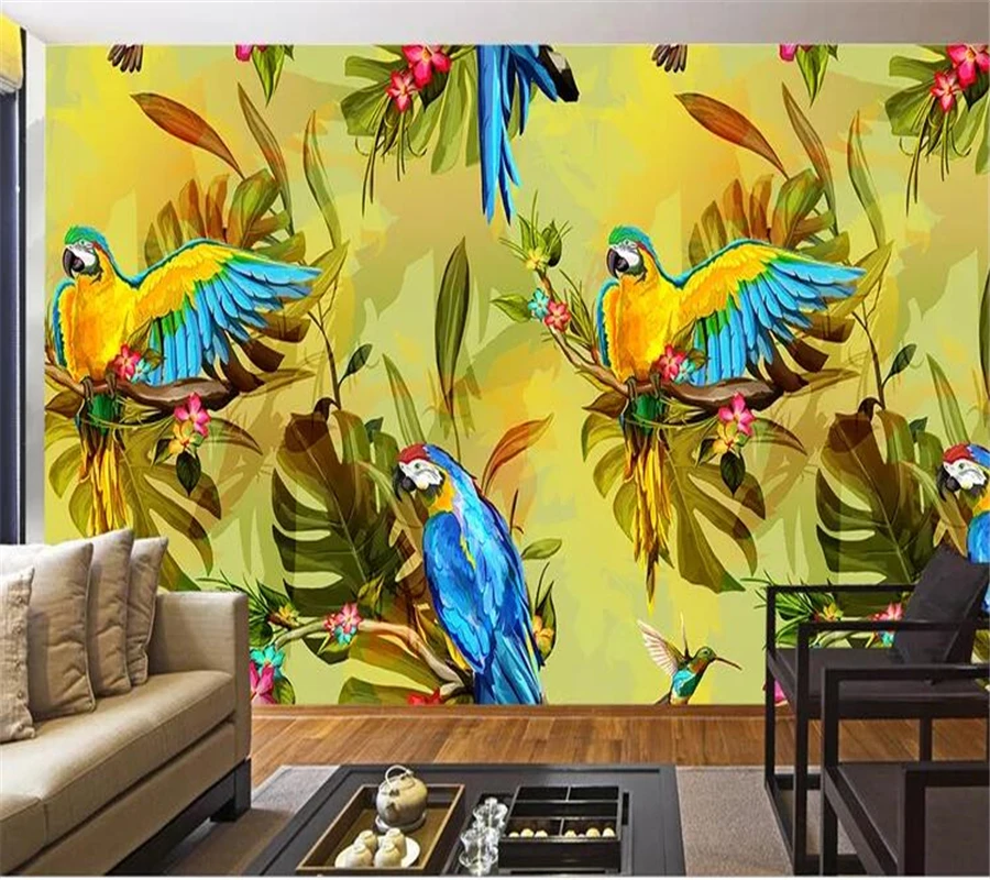 wellyu Custom wallpaper papel de parede Beautiful Southeast Asian style flowers and birds decorative painting murals tapeta
wellyu Custom wallpaper papel de parede Beautiful Southeast Asian style flowers and birds decorative painting murals tapeta
