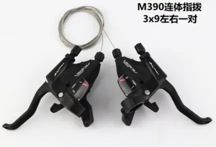ST-M390 рычаг переключения ручного тормоза 3*9S триггерный переключатель передач MTB