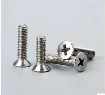 304 stainless steel countersunk head machine screw 5mm thick flat head screws M5*12
304 stainless steel countersunk head machine screw 5mm thick flat head screws M5*12