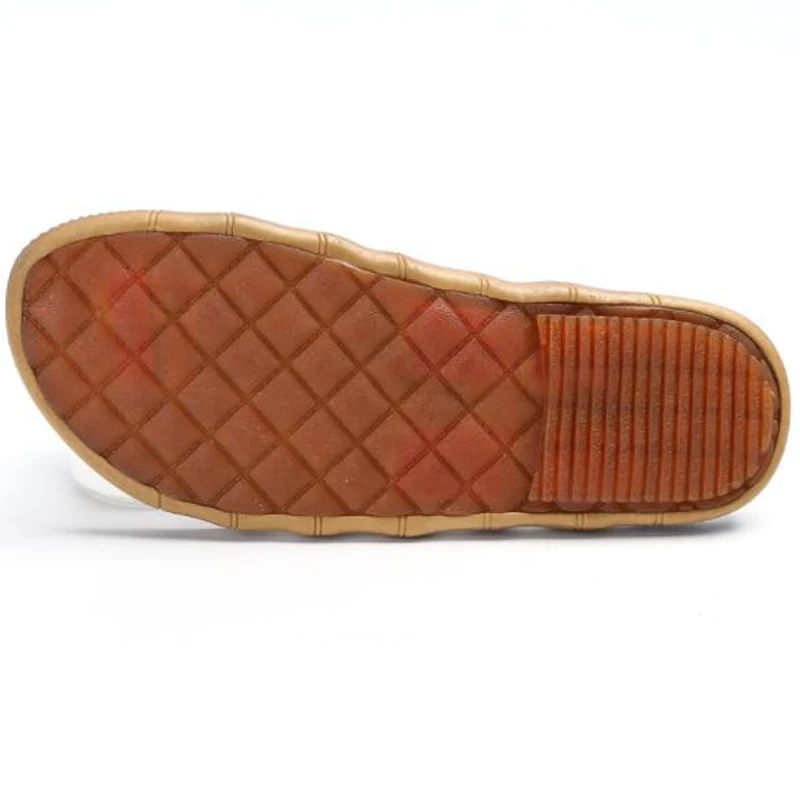 new Summer Classic pig leather Men Outdoor Casual Flats Sandals Fashion Beach Shoes Cheap Top Quality Non-slip Slippers | Обувь