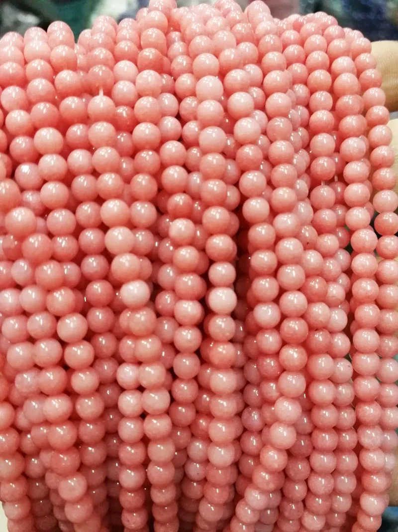 5pcs loose beads pink jade 4mm 15" for DIY jewelry making FPPJ wholesale beads nature gem stone
5pcs loose beads pink jade 4mm 15" for DIY jewelry making FPPJ wholesale beads nature gem stone