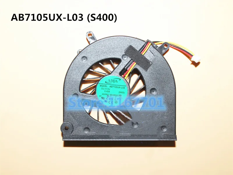 New Original Laptop/Notebook CPU Cooling cooler Fan For Medion Akoya P8614 AB7105UX-L03 S400 340826400003 9270-FAN DC5V 0.45A
New Original Laptop/Notebook CPU Cooling cooler Fan For Medion Akoya P8614 AB7105UX-L03 S400 340826400003 9270-FAN DC5V 0.45A