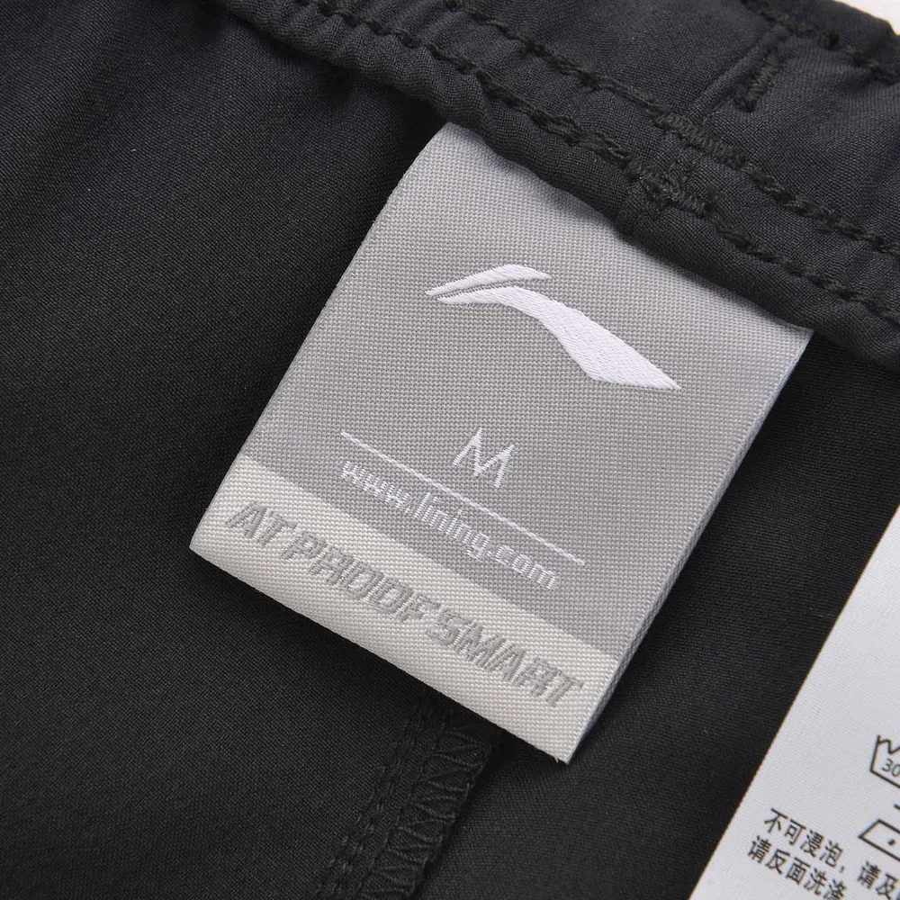 Женские спортивные шорты для бега Li-Ning водонепроницаемые дышащие с подкладкой из