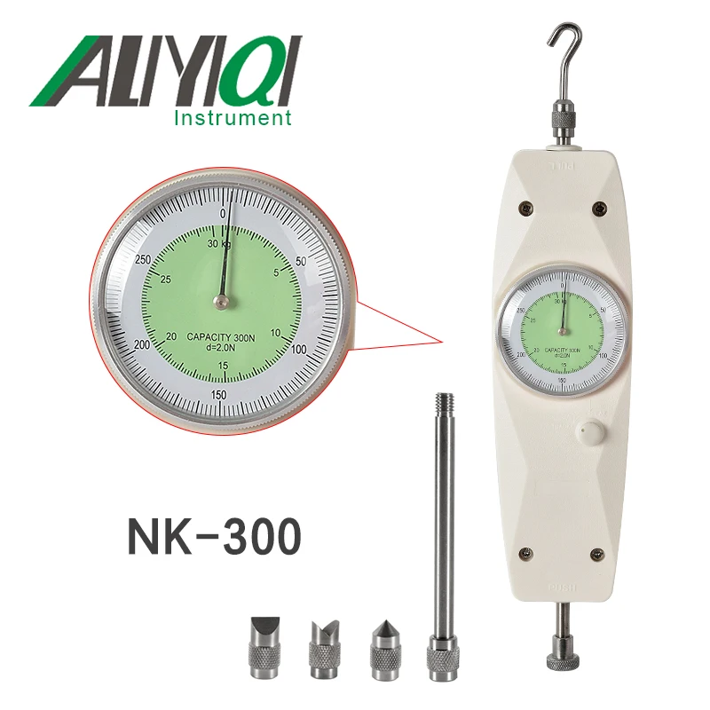 NK-300 300N аналоговый датчик силы тяги, динамометр, измерительные приборы, высококачественный динамометр
NK-300 300N аналоговый датчик силы тяги, динамометр, измерительные приборы, высококачественный динамометр