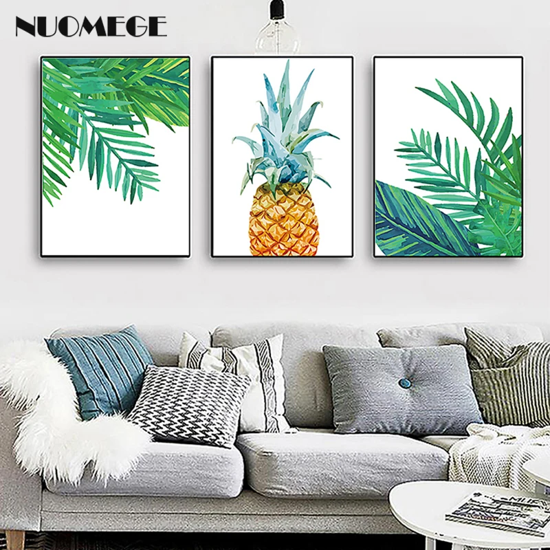 Nordic Pineapple Canvas Painting Watercolor Plant Decorative Picture Wall Art Posters and Prints for Living Room Home Decor
Nordic Pineapple Canvas Painting Watercolor Plant Decorative Picture Wall Art Posters and Prints for Living Room Home Decor