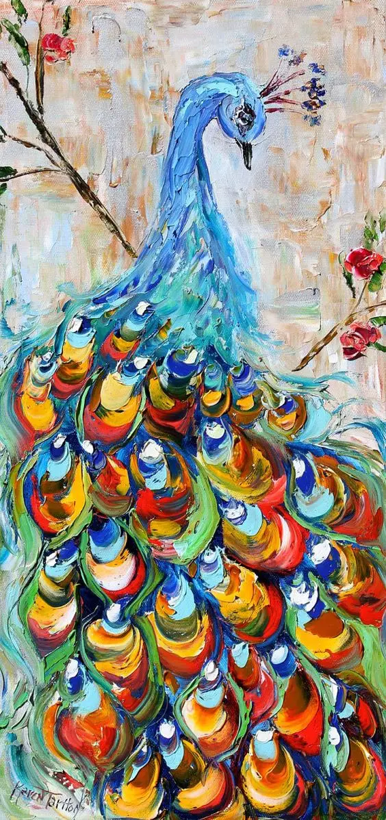 Hand Painted Peacock Oil Painting Modern Home Wall Decoration 3D Canvas Painting
Hand Painted Peacock Oil Painting Modern Home Wall Decoration 3D Canvas Painting
