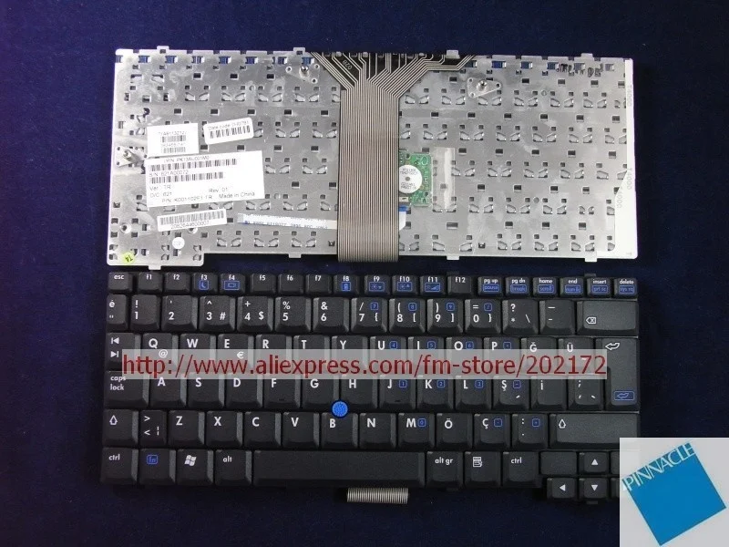 Brand New Black Laptop Notebook Keyboard 383458-141 PK13AU001M0 For HP Compaq NC4200 TC4200 series (Turkey)
Brand New Black Laptop Notebook Keyboard 383458-141 PK13AU001M0 For HP Compaq NC4200 TC4200 series (Turkey)