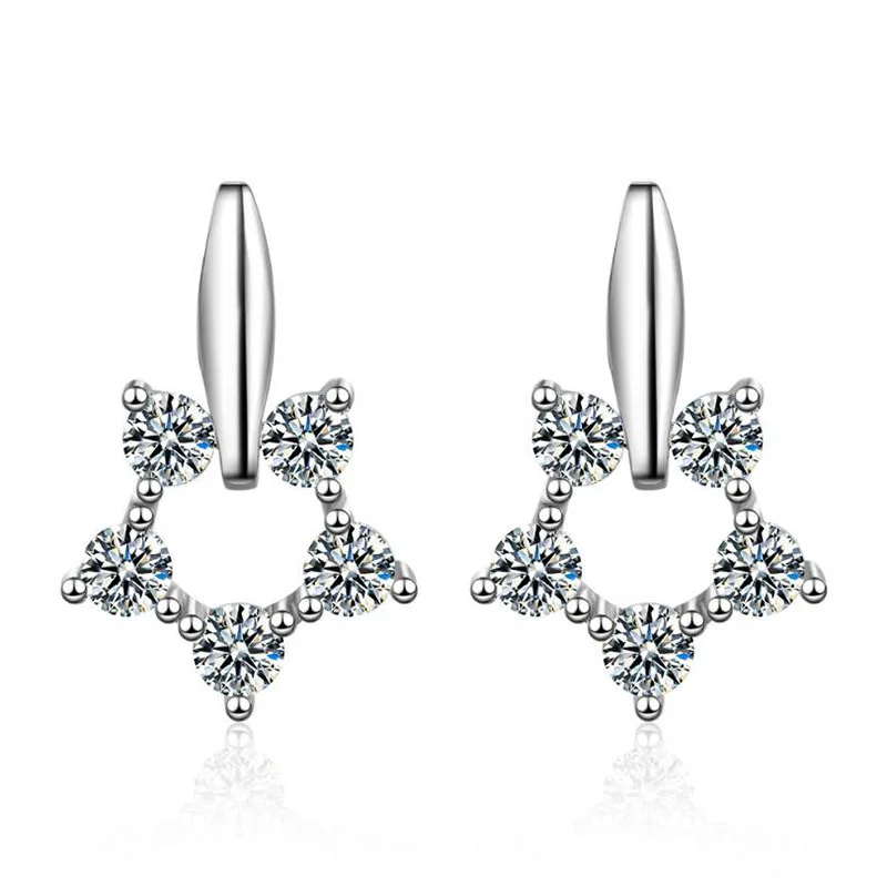 KOFSAC Latest 925 Sterling Silver Stud Earrings For Women Shiny Zircon Star Earring Lady Jewelry Fashin Engagement Accessories
KOFSAC Latest 925 Sterling Silver Stud Earrings For Women Shiny Zircon Star Earring Lady Jewelry Fashin Engagement Accessories