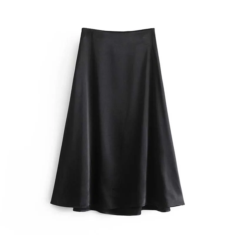 YNZZU Elegant 2019 Spring Satin Long Skirt Women Solid Black High Waist Summer Maxi Skirts ladies skirt Women Bottoms YB309
YNZZU Elegant 2019 Spring Satin Long Skirt Women Solid Black High Waist Summer Maxi Skirts ladies skirt Women Bottoms YB309