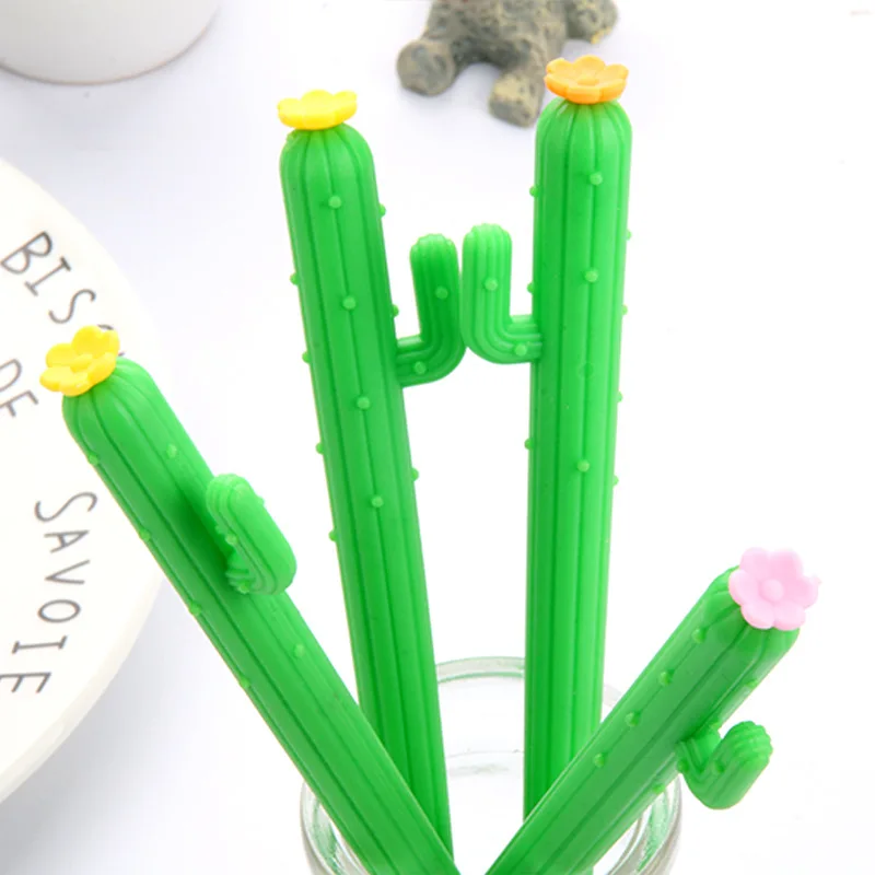 Creative Cactus Gel Pen Cute 0.5mm Black Ink Neutral pen office School writing Supplies Stationery gift
Creative Cactus Gel Pen Cute 0.5mm Black Ink Neutral pen office School writing Supplies Stationery gift