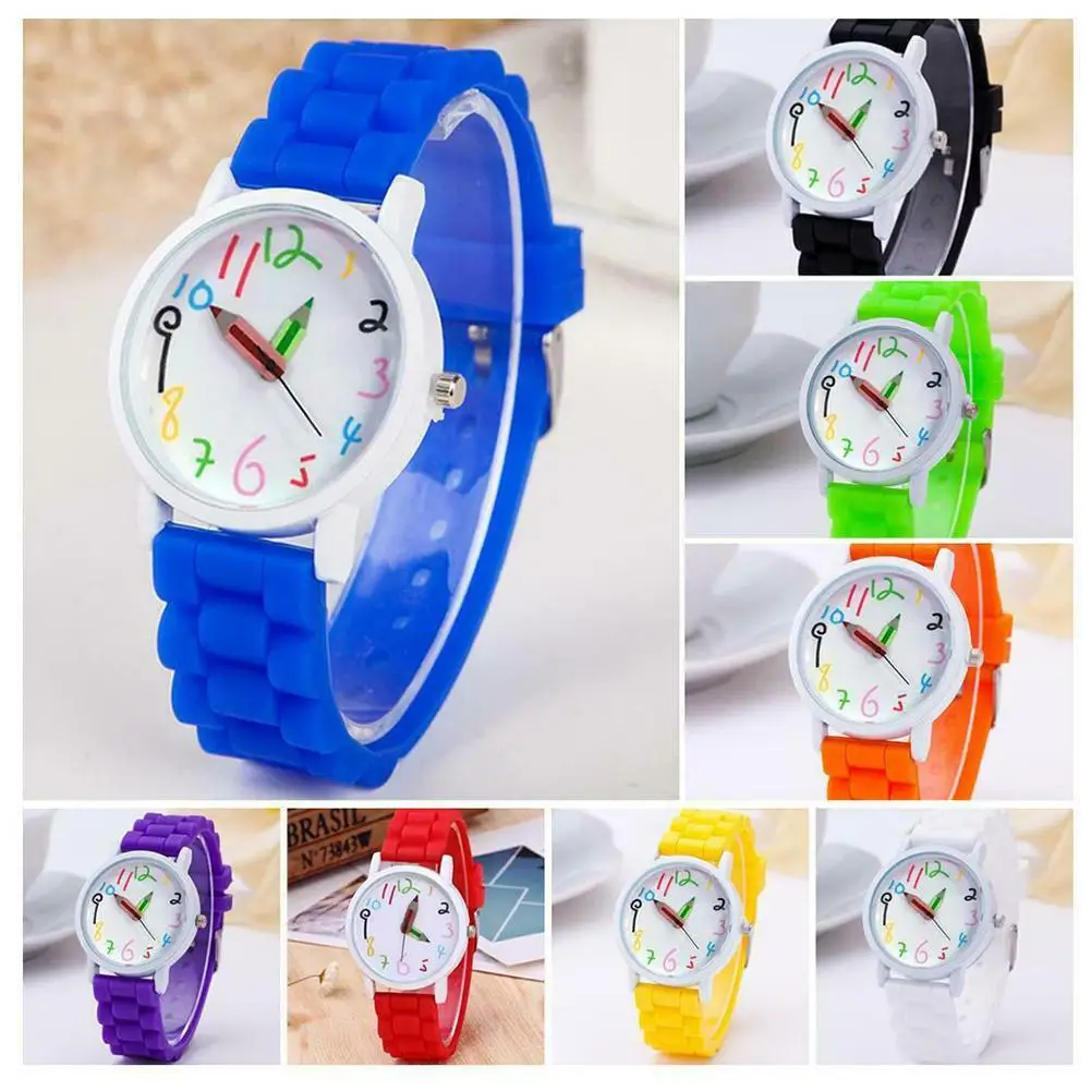 Cartoon Children Kids Round Dial Silicone Strap Analog Quartz Wrist Watch Gift Children's Cartoon Digital Quartz Watch Silicone
Cartoon Children Kids Round Dial Silicone Strap Analog Quartz Wrist Watch Gift Children's Cartoon Digital Quartz Watch Silicone