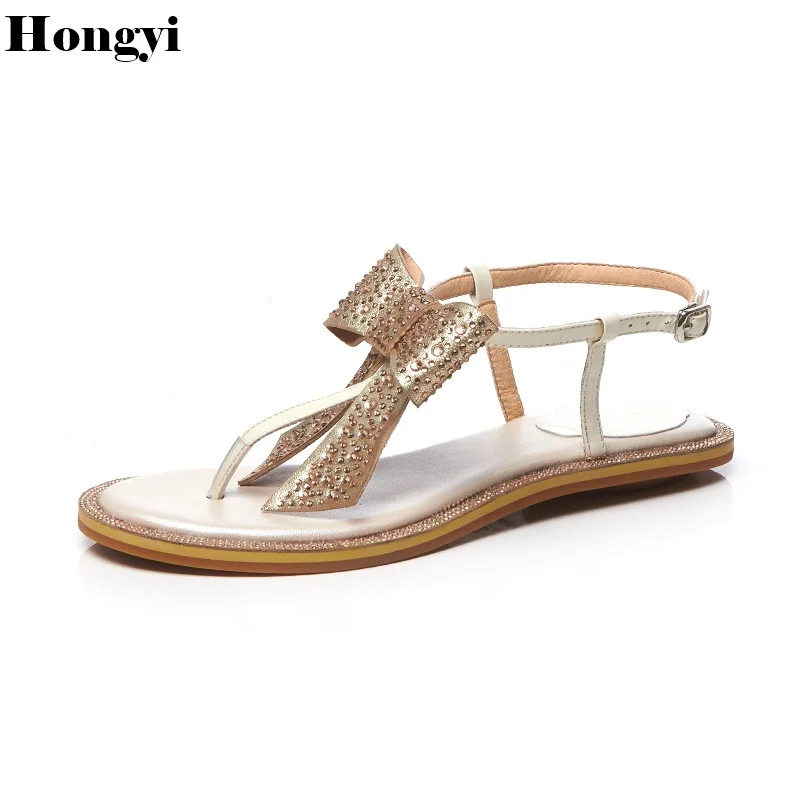 Women Flat Sandals 2018 Summer Fashion Shoes Girl's Bow Diamond Women Sandals Flats Woman Shoes Larger Size
Women Flat Sandals 2018 Summer Fashion Shoes Girl's Bow Diamond Women Sandals Flats Woman Shoes Larger Size