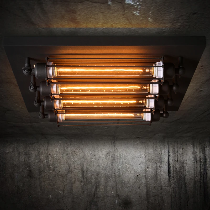 New Vintage 4 head iron cage ceiling light loft lustre lamps for home decor restaurant dinning room fixture
New Vintage 4 head iron cage ceiling light loft lustre lamps for home decor restaurant dinning room fixture