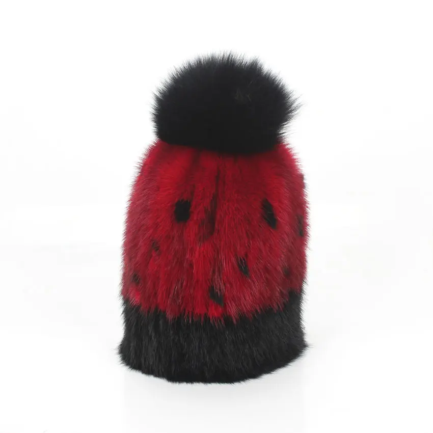 ICYMI Real Mink Hat With Fox Fur Pompoms Hat For Women New Brand Thicken Female Fur Caps Ladies Winter Knitted Mink Fur Beanies
ICYMI Real Mink Hat With Fox Fur Pompoms Hat For Women New Brand Thicken Female Fur Caps Ladies Winter Knitted Mink Fur Beanies