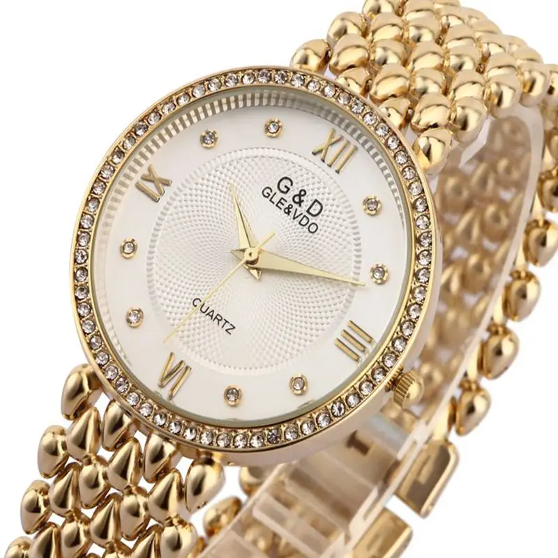 WA059 G&D Women Wristwatches Quartz Watch Ladies Bracelet Watch Dress Relogio Feminino Saat Gifts Top Brand Luxury Reloj Mujer
WA059 G&D Women Wristwatches Quartz Watch Ladies Bracelet Watch Dress Relogio Feminino Saat Gifts Top Brand Luxury Reloj Mujer