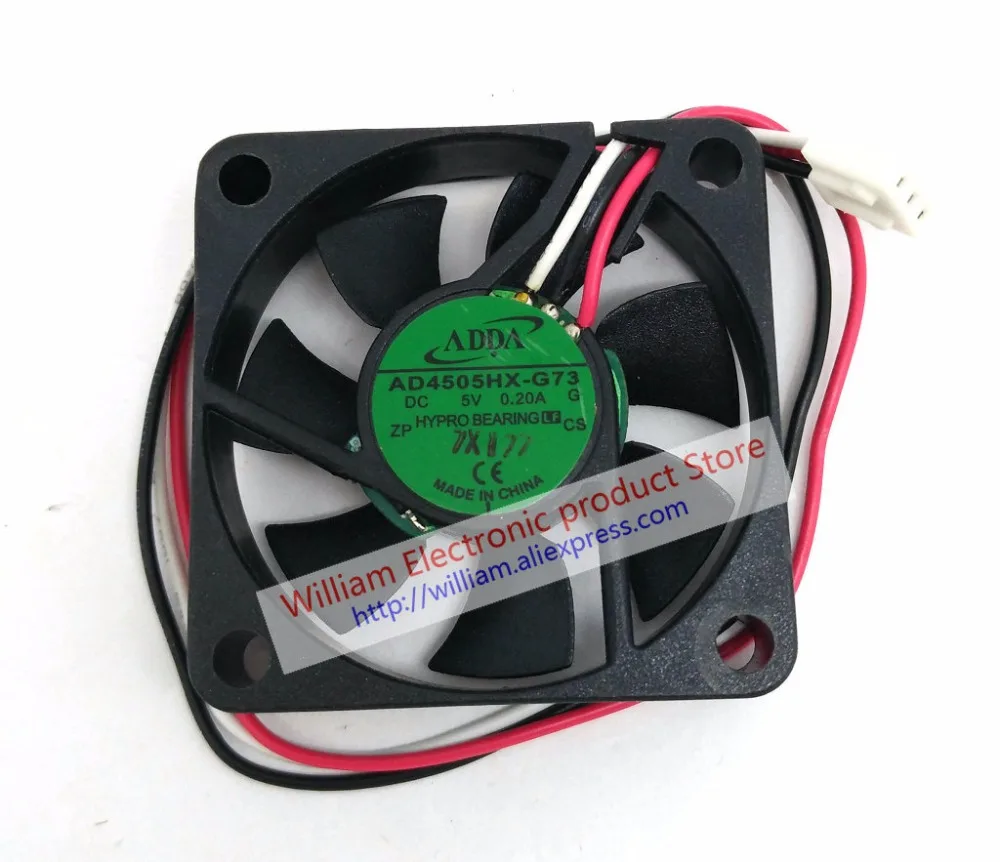 Новый Оригинальный ADDA AD4505HX-G73 DC5V 0.20A 45*45*10 мм 3 линии компьютер Вентилятор охлаждения
Новый Оригинальный ADDA AD4505HX-G73 DC5V 0.20A 45*45*10 мм 3 линии компьютер Вентилятор охлаждения