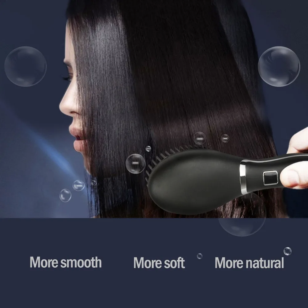 110-220V Ions Comb Ionic Steam Iron Hair Straightener Straightening Iron Brush Perfect Styler LED Display EU Plug EU/US plug
110-220V Ions Comb Ionic Steam Iron Hair Straightener Straightening Iron Brush Perfect Styler LED Display EU Plug EU/US plug