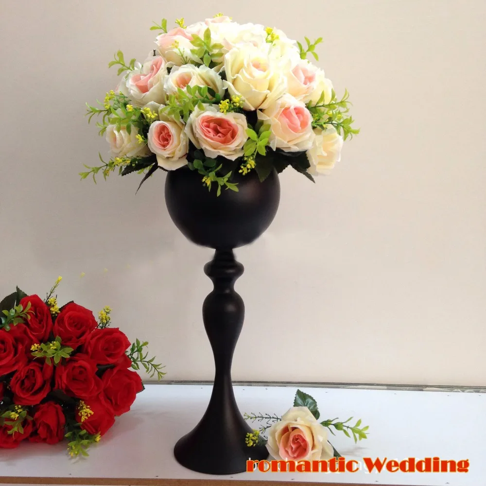 40cm 15.7" tall black metal Party flowr vase wedding Table flower stand decoration Wedding supplies 10pcs/lot
40cm 15.7" tall black metal Party flowr vase wedding Table flower stand decoration Wedding supplies 10pcs/lot