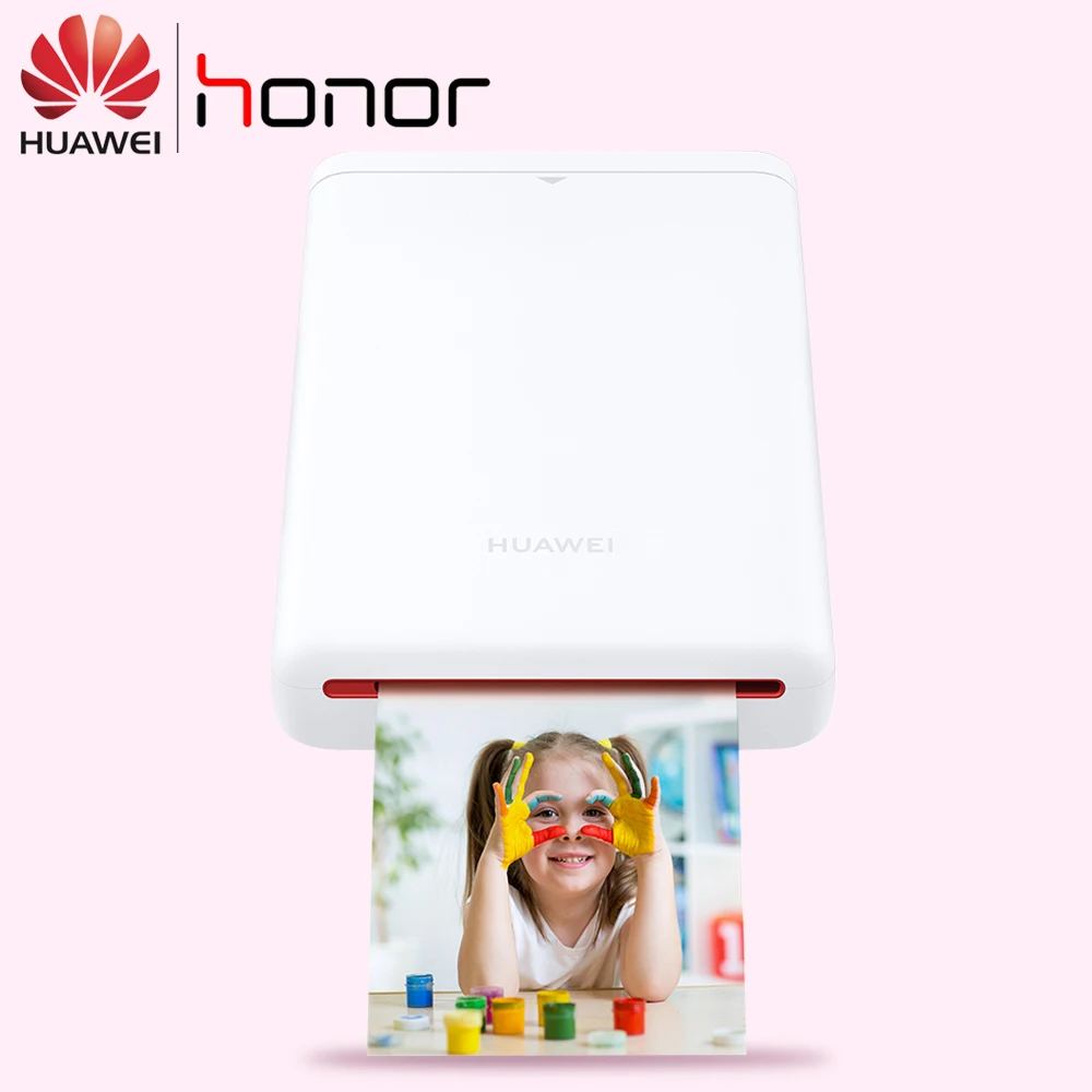 AR принтер 300 точек/дюйм оригинальный Huawei Zink портативный фотопринтер Honor Pocket Bluetooth 4