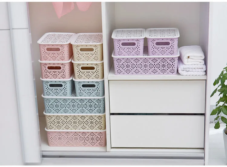 1PC Hollow Desktop Underwear Storage Box Drawer Plastic Finishing Box Home Covered With Bra Underwear Storage Box NH 002
1PC Hollow Desktop Underwear Storage Box Drawer Plastic Finishing Box Home Covered With Bra Underwear Storage Box NH 002