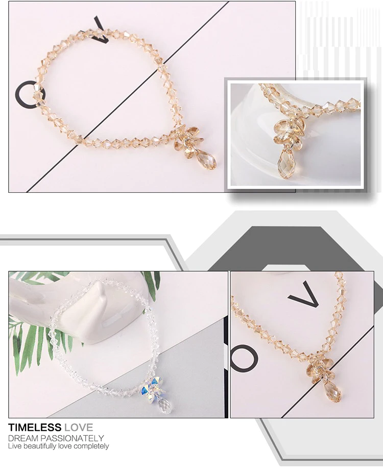 Genuine Crystals from Swarovski Charm Bracelets & Bangles Gold Crystal Bracelet For Women Friendship Bracelets Femme Jewelry
Genuine Crystals from Swarovski Charm Bracelets & Bangles Gold Crystal Bracelet For Women Friendship Bracelets Femme Jewelry