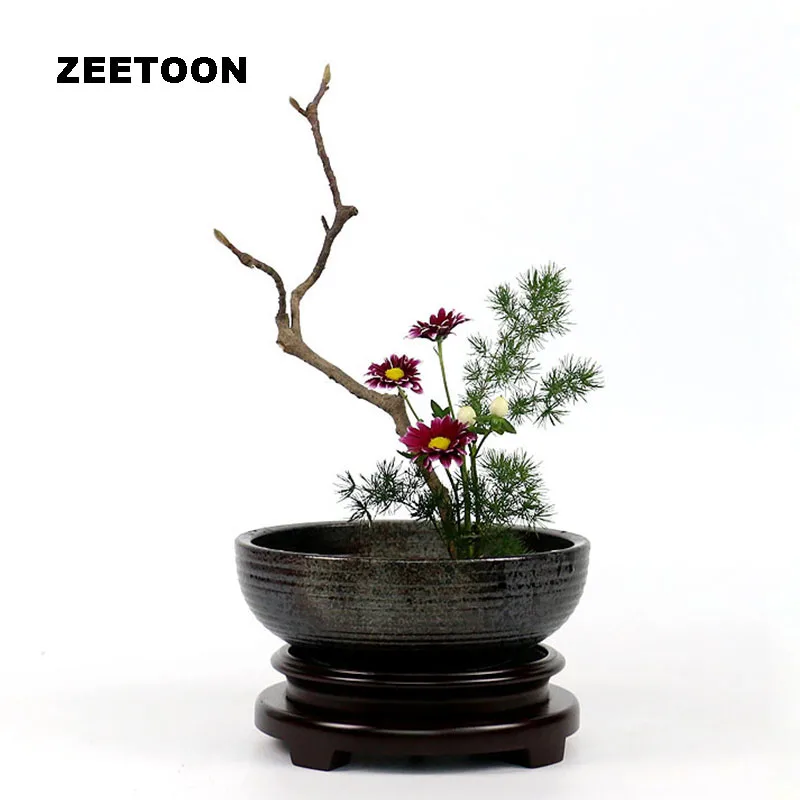 Ceramic Container Bowl Flower Arrangement Flowerpot Hydroponic Flower Pot Vases Coarse Pottery Bowl Fish Tank Vintage Home Decor
Ceramic Container Bowl Flower Arrangement Flowerpot Hydroponic Flower Pot Vases Coarse Pottery Bowl Fish Tank Vintage Home Decor