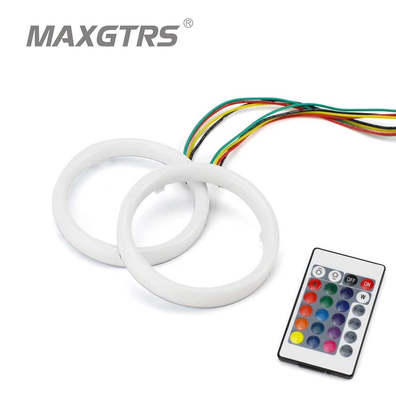 2x Auto Halo Ring Cotton Light SMD Headlight 60 70 80 90 95 100 110 120 mm Car Angel Eyes Kit Led Motor DRL Fog Lighting
2x Auto Halo Ring Cotton Light SMD Headlight 60 70 80 90 95 100 110 120 mm Car Angel Eyes Kit Led Motor DRL Fog Lighting