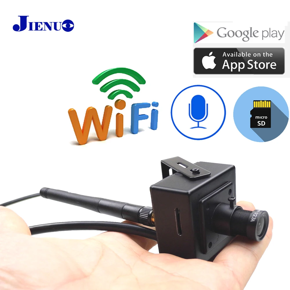Mini Camera1080P HD 960P 720P WIFI Camera Home Security Wireless Audio Micro IP Cam CCTV Surveillance Support Micro Sd Slot
Mini Camera1080P HD 960P 720P WIFI Camera Home Security Wireless Audio Micro IP Cam CCTV Surveillance Support Micro Sd Slot
