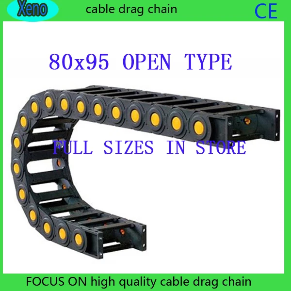 Free Shipping 80x95 1 Meter Bridge Type Plastic Cable Drag Chain Wire Carrier With End Connects For CNC Machine
Free Shipping 80x95 1 Meter Bridge Type Plastic Cable Drag Chain Wire Carrier With End Connects For CNC Machine