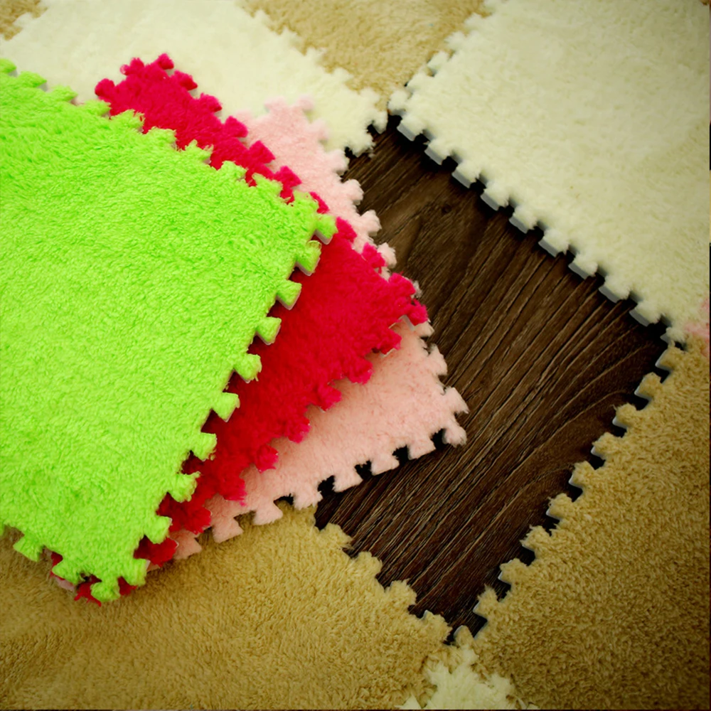 10 Pcs/Lot Children's Rug Soft Plush Baby Play Mat Toys Eva Foam Child Interlock Floor Play Mat Room Decoration Props 30*30 CM
10 Pcs/Lot Children's Rug Soft Plush Baby Play Mat Toys Eva Foam Child Interlock Floor Play Mat Room Decoration Props 30*30 CM